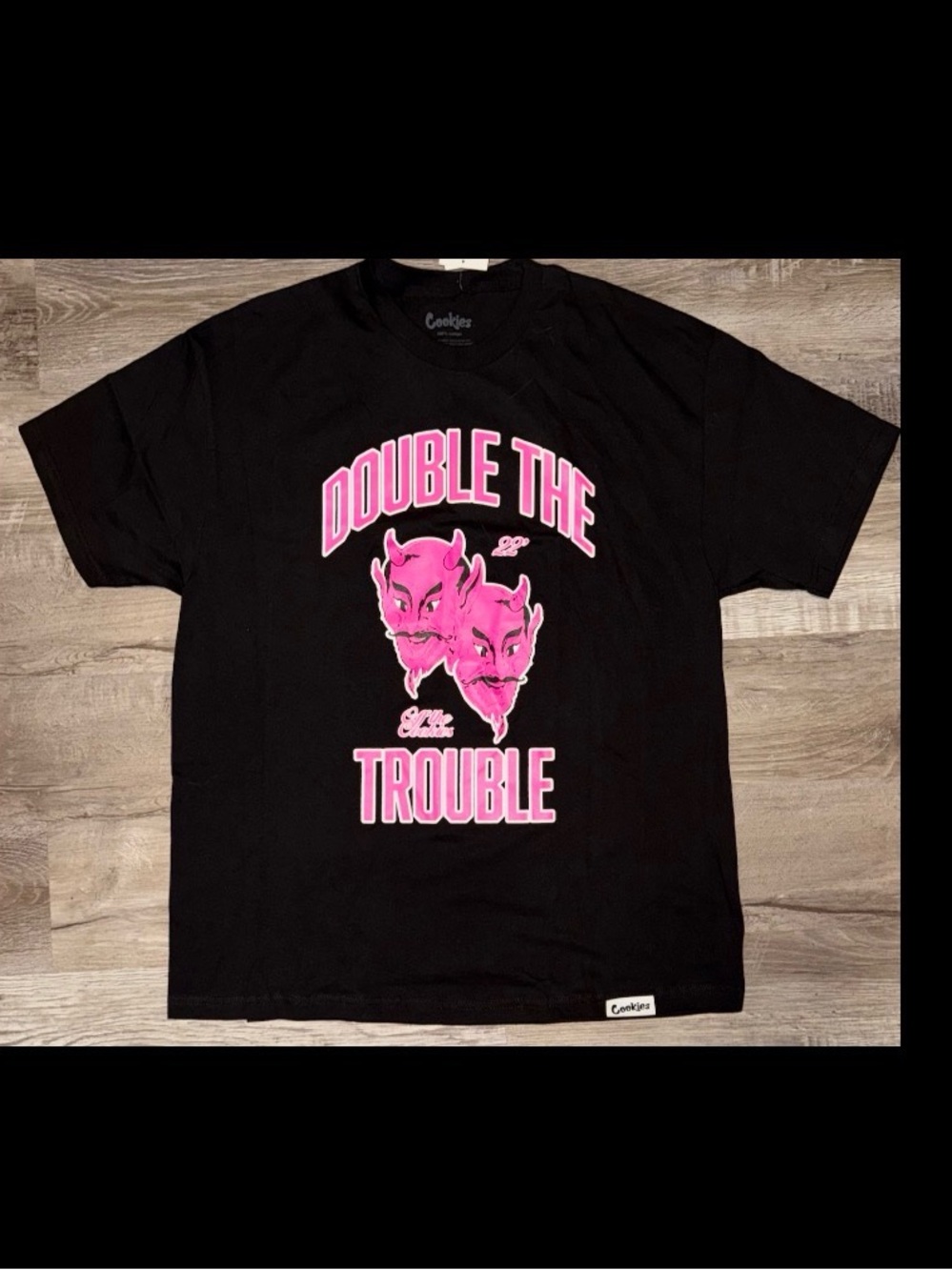 NWT Men's Cookies x OTX BOYZ Double Trouble Shirt Size XL